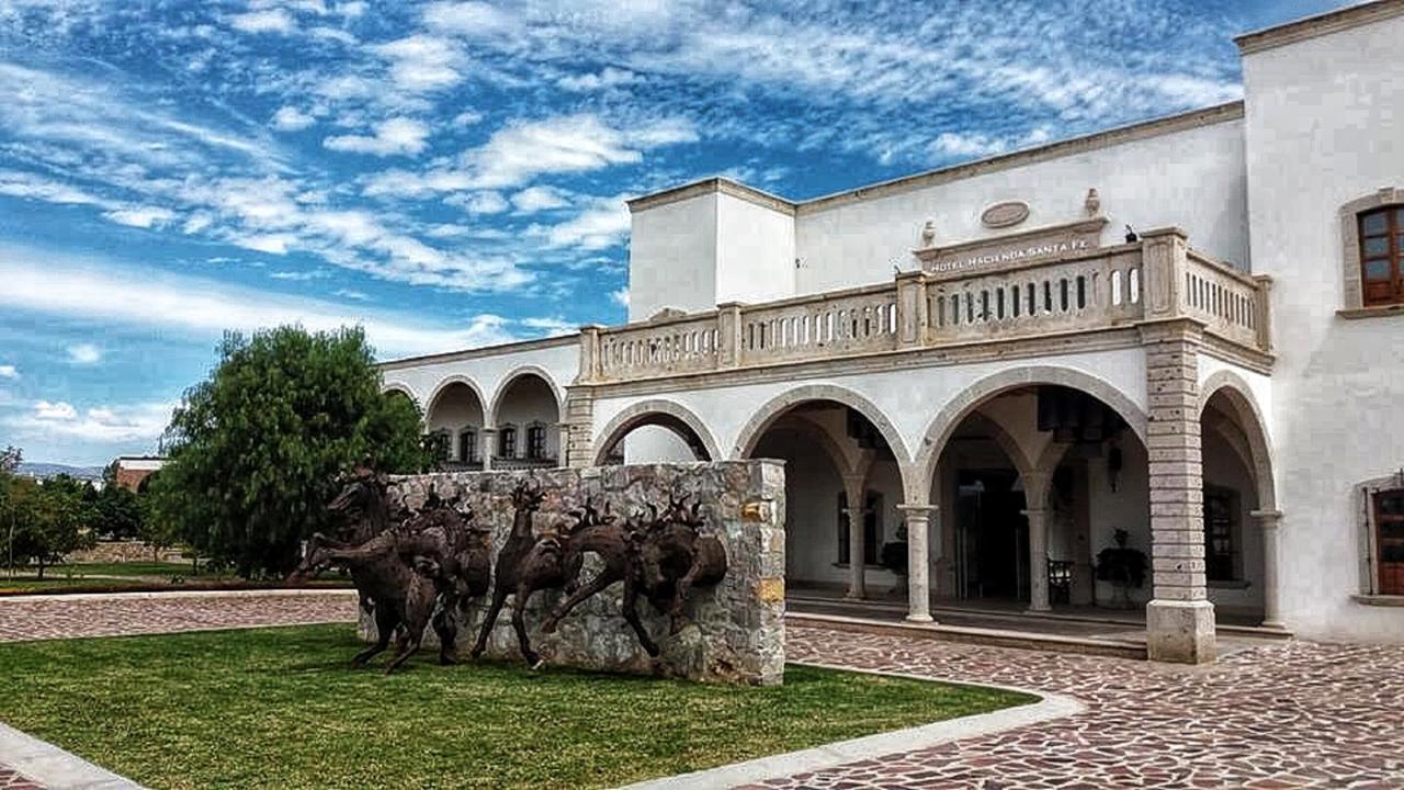 Hotel Hacienda Santa Fe غواناخواتو المظهر الخارجي الصورة